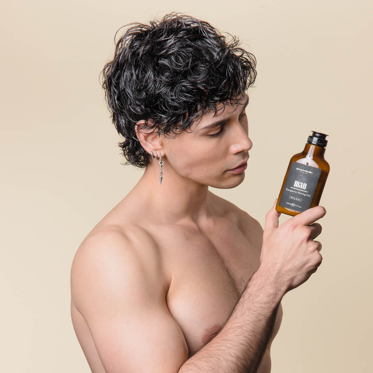 Man Transparent Shaving Gel thumbnail 3